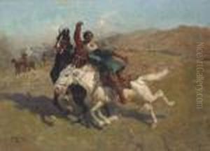 The Assault by Franz Roubaud
