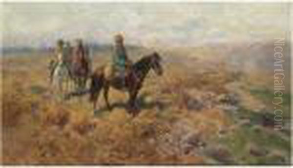 Horsemen In The Hills - view 1