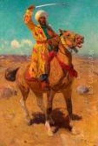 Horseman by Franz Roubaud