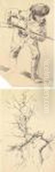 A Study Of Trees; A Russian Soldier - view 1