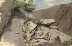 A Rocky Path by Franz Roubaud