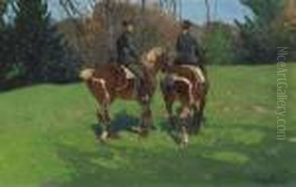 Pair Of Riders. - view 1