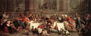 Christ at the House of Simon the Pharisee c. 1737 by Pierre Subleyras