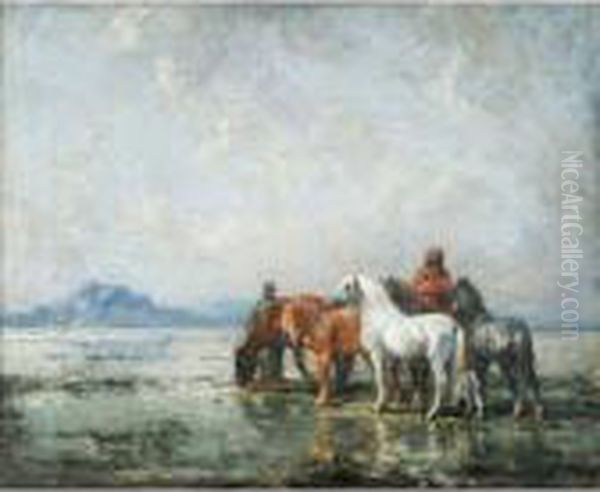 Matinee Au Bord D'un Lac, Algerie - view 1