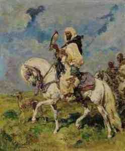Moroccan Falconer Of The Plains