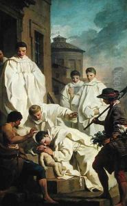Study for St. Benedict Resuscitating a Child by Pierre Subleyras