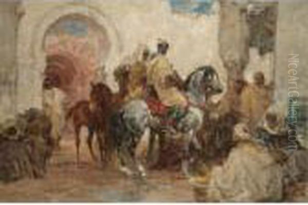 Riders' Return - view 1