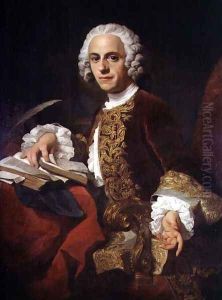 Portrait of Horatio Walpole 1723-1809 2nd Baron Walpole of Wolterton by Pierre Subleyras