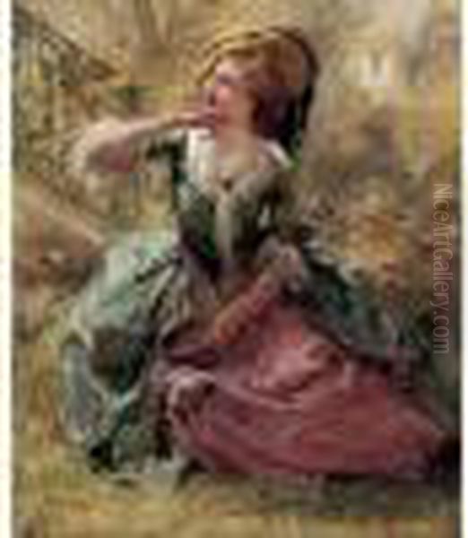 Jeune Femme Dans Un Parc - view 1