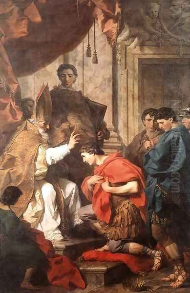 St Ambrose Converting Theodosius 2 - view 1