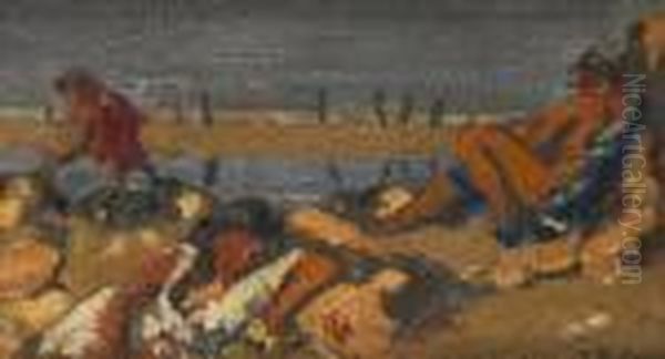 Baigneuse Et Satyre - view 1