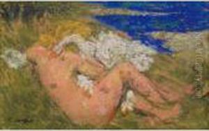 Leda Et Le Cygne by Ker Xavier Roussel