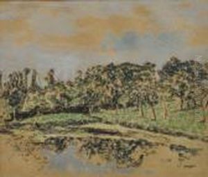 Arbres Au Bord De L'eau by Ker Xavier Roussel