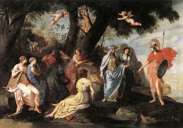 Minerva and the Muses 1640-45 - view 1