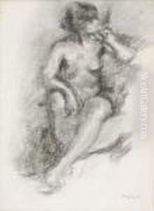 Baigneuse Accoudee