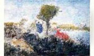 Paysage Aux Danseuses. by Ker Xavier Roussel