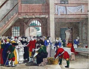 The Engagement Party by Jacques Stella