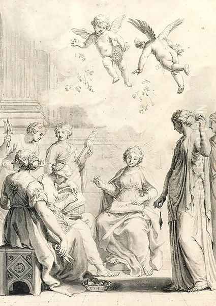 The Education of the Virgin - view 1