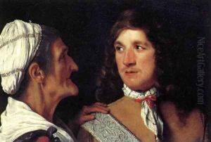 Young Man and the Procuress c. 1660 by Michael Sweerts