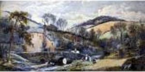 'view Insurrey'. by Charles Rowbotham