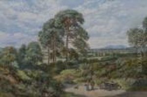 A Devonshire Lane by Charles Rowbotham