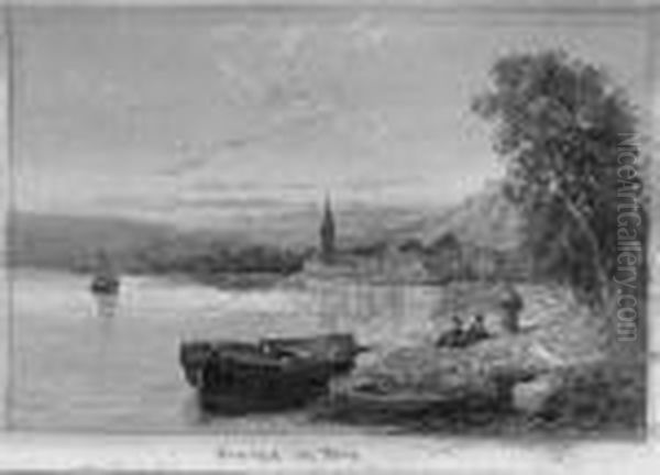Braubach On The Rhine - view 1