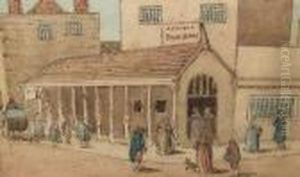 Chelsea Bun House by Thomas Rowlandson