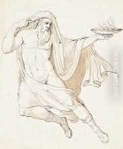 Prometheus, The Firebringer by Thomas Rowlandson