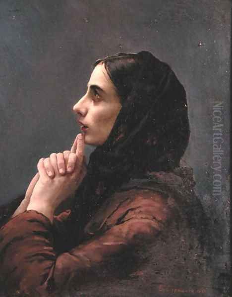 Young Woman at Prayer, 1879 - view 1