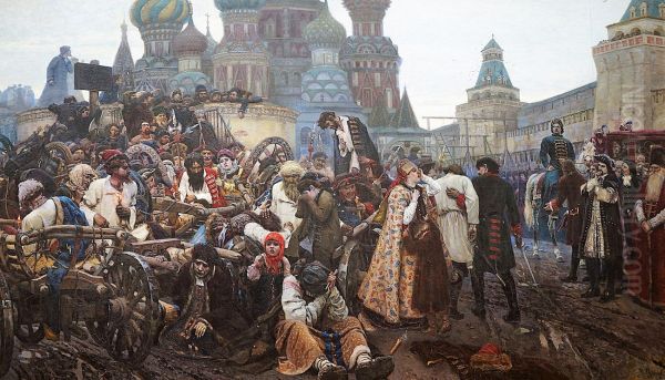 The Morning of the Execution of the Streltsy in 1698, 1881 - view 1