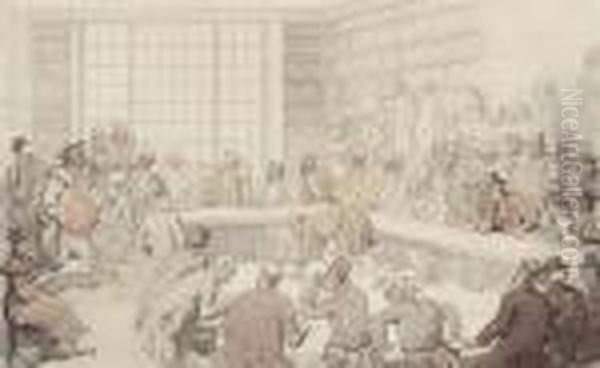 Dr Syntax At An Auction - view 1