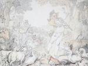 An Appreciative Audience by Thomas Rowlandson