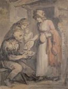 Charity by Thomas Rowlandson