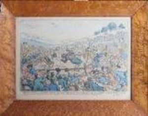 Rural Sports, A Milling Match, ... Betwixt Cribb Andmolineaux