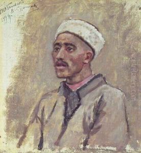 A Siberian Tartar, sketch for Yermak Conquers Siberia, 1894