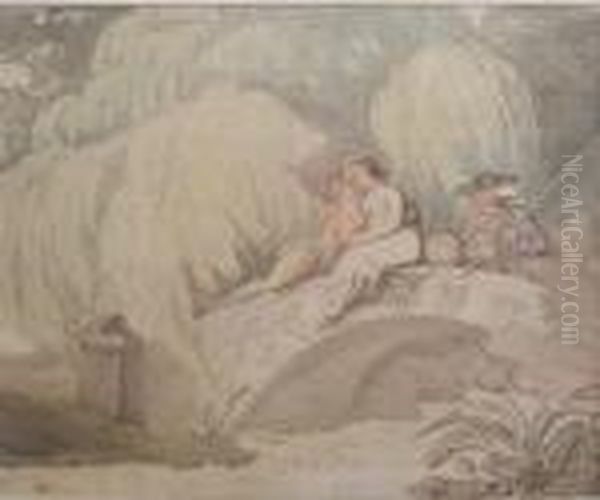 The Amorous Fisherman - view 1