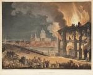 A Quantity Of Plates From Ackermann's Microcosm Of London by Thomas Rowlandson