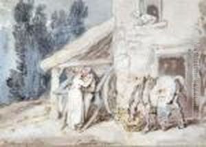 Country Courtship by Thomas Rowlandson