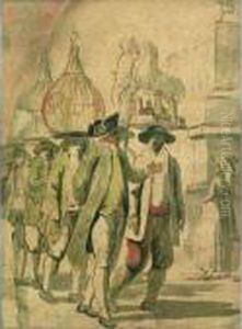 Porteurs De Paniers by Thomas Rowlandson