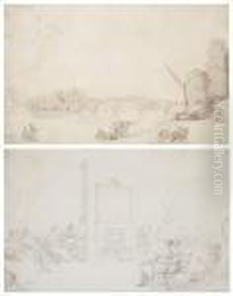 A Double Sided Sketch - view 1