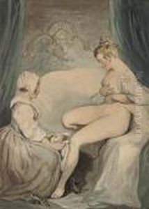 The Secret Toilet by Thomas Rowlandson