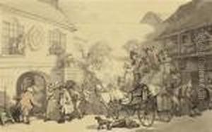 Outside The Angel Inn, Islington, London