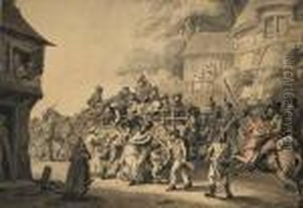 French Conscripts At Erstein - view 1
