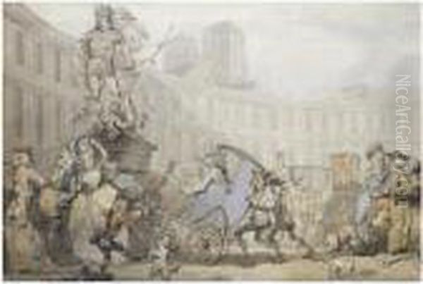 Place Des Victoires, Paris - view 1