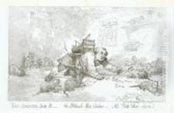 The Apostate Jack R_; Master
Billy""s Procession To Grocershall; The Hanoverian Horse And British
Lion; The Westminsterdeserter Drum""d Out Of The Regiment - view 1