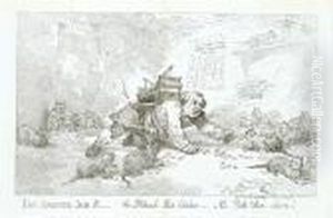 The Apostate Jack R_; Master
Billy""s Procession To Grocershall; The Hanoverian Horse And British
Lion; The Westminsterdeserter Drum""d Out Of The Regiment by Thomas Rowlandson