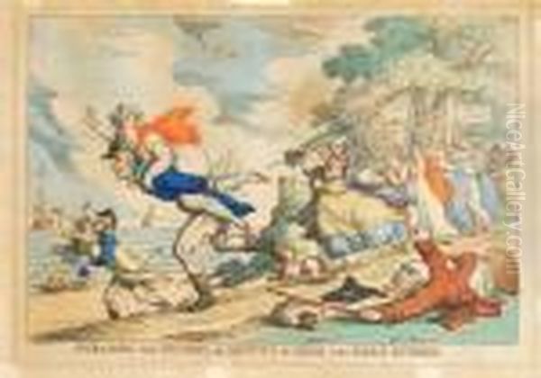 Summer Amusement At Margate, Or A
Peep At The Mermaids;defrauding The Customs, Or Shipping Goods Not
Fairlyentered - view 1