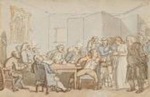 The Discovery by Thomas Rowlandson