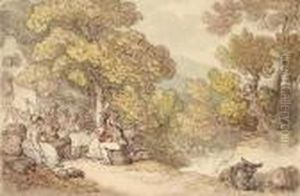 The Soldier's Return by Thomas Rowlandson
