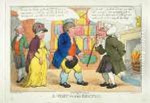 A Visit To The Doctor by Thomas Rowlandson